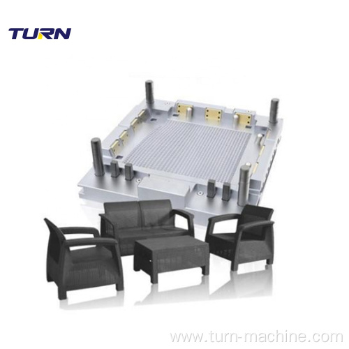 Plastic chair mold production